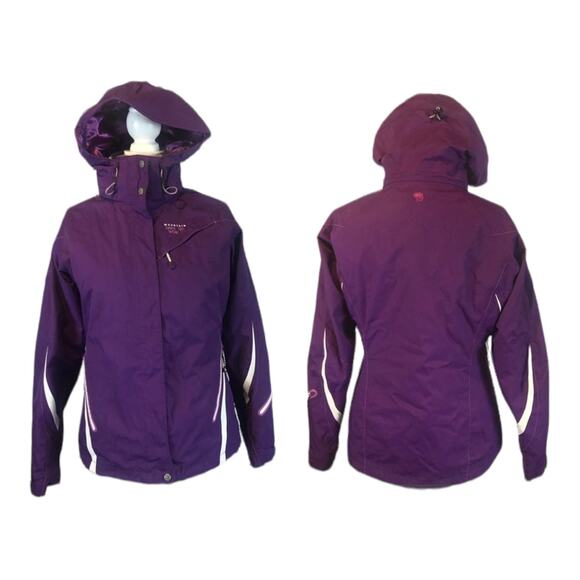 Mountain Hardwear Trifecta women's 3-in-1 insulated jacket & fleece size medium - Picture 3 of 12